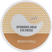 Гидрогелевые золотые патчи под глаза - Beauadd Bonnyhill Hydrogel Gold Eyepatch — фото N2
