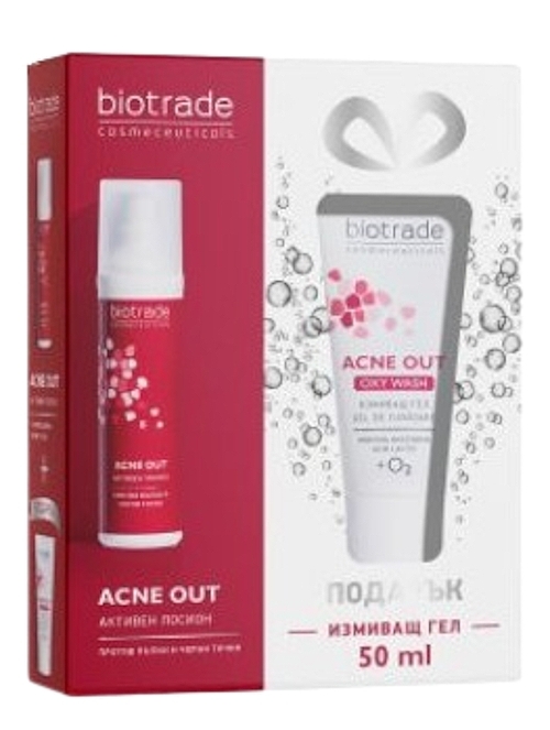 Набір - Biotrade Acne Out (lot/60ml + gel/50ml) — фото N1