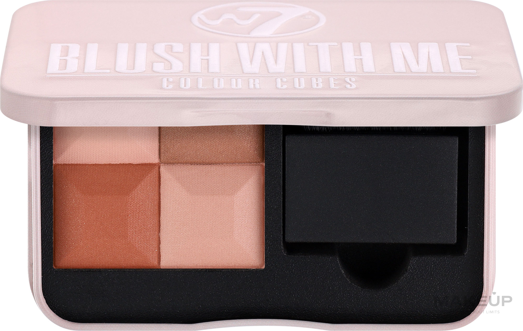 Румяна - W7 Cosmetics Blush With Me Color Cubes — фото Cassie Mac