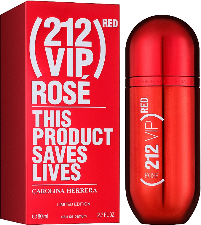 Carolina Herrera 212 VIP Rosé Red - Парфумована вода — фото N2