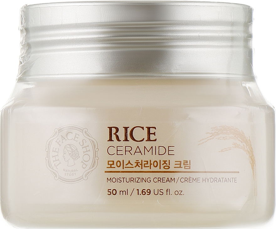 Увлажняющий крем для лица - The Face Shop Rice Ceramide Moisturizing Cream 