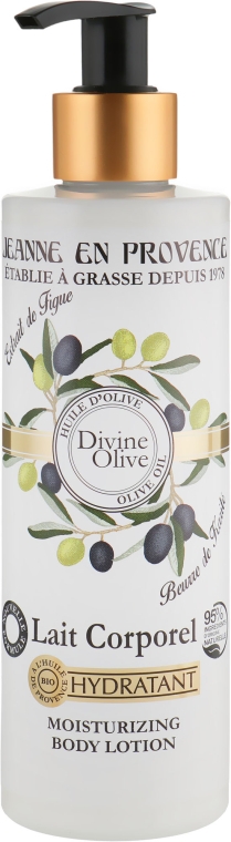 Молочко для тіла "Оливкова олія" - Jeanne en Provence Divine Olive Nourishing Body Lotion — фото N1