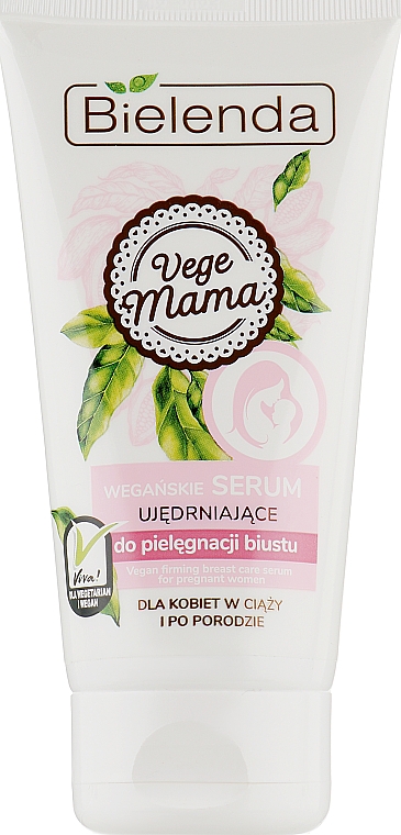 Зміцнювальна сироватка для шкіри грудей - Bielenda Vege Mama Serum — фото N1