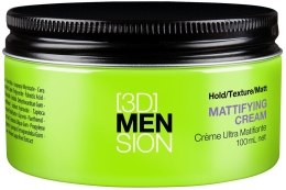 Парфумерія, косметика Крем для волосся з матовим ефектом - Schwarzkopf Professional 3D Mension Mattifying Cream