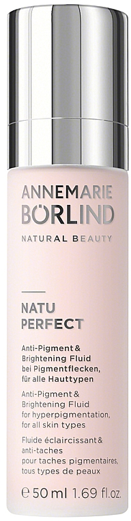 Флюїд проти пігментації шкіри обличчя - Annemarie Borlind NatuPerfect Anti-Pigment & Brightening Fluid — фото N1