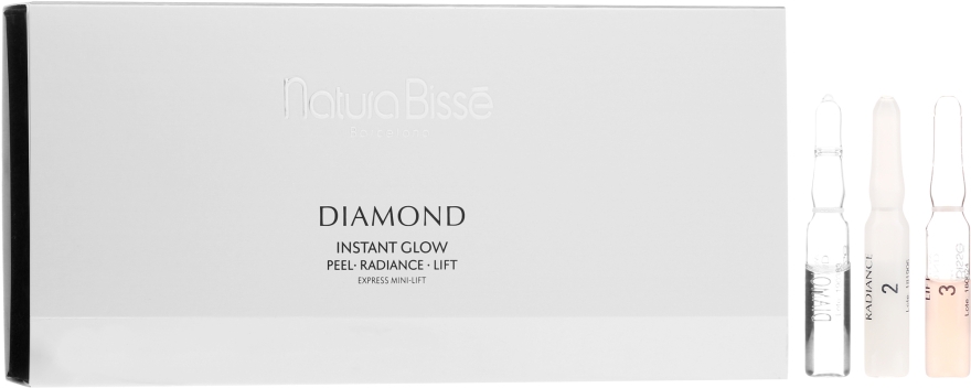 Флэш-ампулы сияние кожи - Natura Bisse Diamond Instant Glow Express Mini-Lift — фото N1
