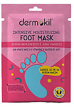 Парфумерія, косметика Зволожувальна маска для ніг - Dermokil Intensive Mouisturizing Foot Mask