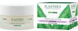 Духи, Парфюмерия, косметика Крем для лица против морщин - Planter's Aloe Vera 24 Hour Face Cream Antiwrinkle