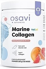 Морський колаген зі смаком грейпфрута - Osavi Marine Collagen Wild Cod Grapefruit — фото N1