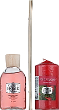 Набір "Квіти граната" - Sweet Home Collection Home Fragrance Set (diffuser/100ml + candle/135g) — фото N2