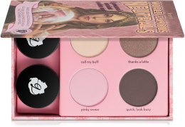 Парфумерія, косметика Набір тіней для очей - Benefit World Famous Neutrals Easiest Nudes Ever (eyeshadow/2x3.2g + eyeshadow/4x1.2g)