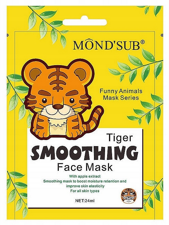 Набір - Mond'Sub Funny Tiger Set (f/mask/24ml + cosmetic/bandage/1szt) — фото N2
