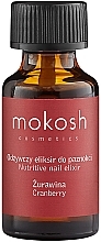 Духи, Парфюмерия, косметика Эликсир для ногтей "Клюква" - Mokosh Cosmetics Nutritive Elixir Cranberry