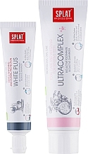 Набор "Ultracomplex + White Plus" - SPLAT Professional (toothpast/100ml + toothpast/40ml) — фото N2