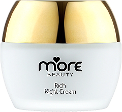 Живильний нічний крем з екстрактом алое вера - More Beauty Rich Night Cream — фото N1