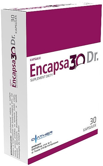 Пробиотики для пищеварения - Diather Diagnostics & Therapy Encapsa30Dr. — фото N1