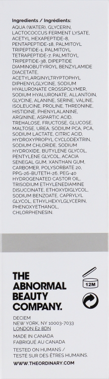 Пептидна сироватка для обличчя - The Ordinary Buffet Multi-Technology Peptide Serum — фото N3