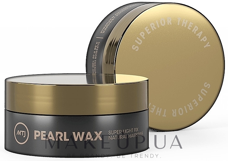 Віск легкої фіксації для волосся - MTJ Cosmetics Superior Therapy Pearl Wax — фото 100ml