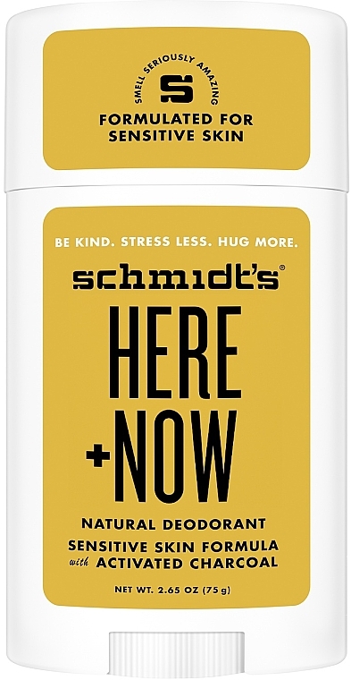 Натуральный антиперспирант - Schmidt's Here +Now Natural Deodorant