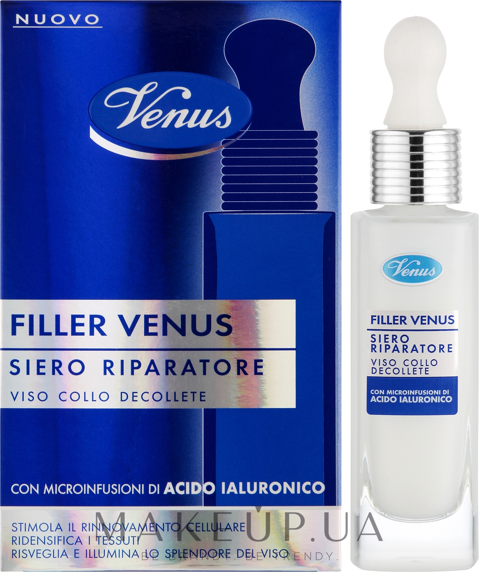 Відновлювальна сироватка для обличчя - Venus Filler Repairing Serum — фото 30ml