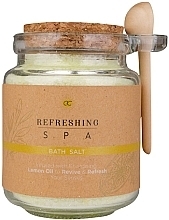 Духи, Парфюмерия, косметика Соль для ванны с деревянной ложкой - Accentra Refreshing Spa Bath Salt