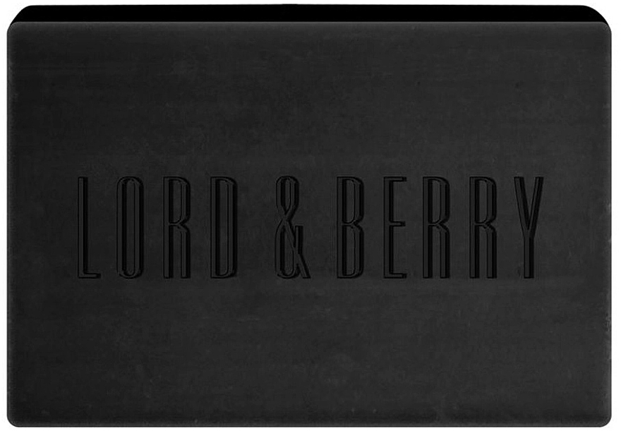 Мыло - Lord & Berry Nero Cleansing And Skin Refiner Bar — фото N1