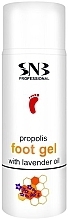 Гель для ног с прополисом и маслом лаванды - SNB Professional Foot Gel With Propolis And Lavender Oil — фото N1