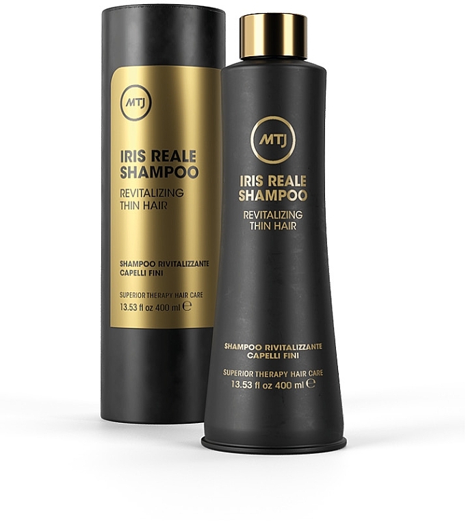 Восстанавливающий шампунь для тонких волос - MTJ Cosmetics Superior Therapy Reale Iris Shampoo — фото N2