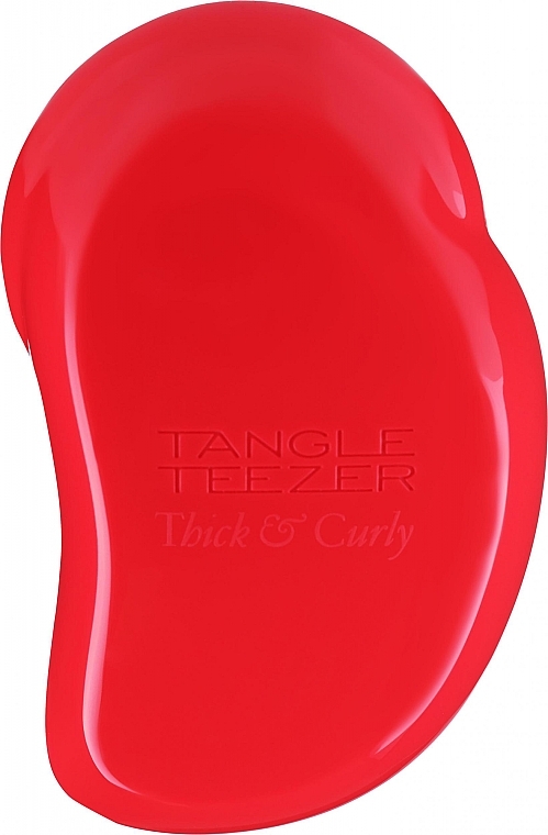 Расческа для густых и вьющихся волос, красная - Tangle Teezer Thick & Curly — фото N2