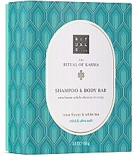 Твердий шампунь для волосся й тіла - Rituals The Ritual Of Karma Shampoo & Body Bar — фото N1