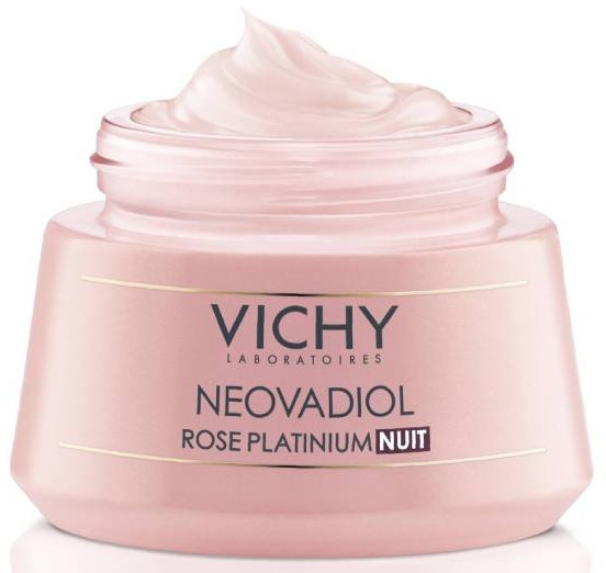 Освітлювальний нічний крем для зрілої шкіри - Vichy Neovadiol Rose Platinum Night Cream — фото N2