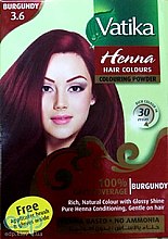 Парфумерія, косметика РОЗПРОДАЖ Натуральна фарба для волосся - Dabur Vatika Henna Hair Colours*