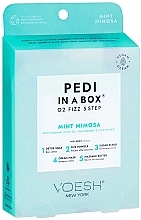 Духи, Парфюмерия, косметика Набор для педикюра - Voesh Pedi In A Box O2 Fizz 5 Step Mint Mimosa