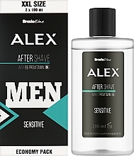 Лосьон после бритья - Bradoline Alex Sensitive After Shave — фото N2