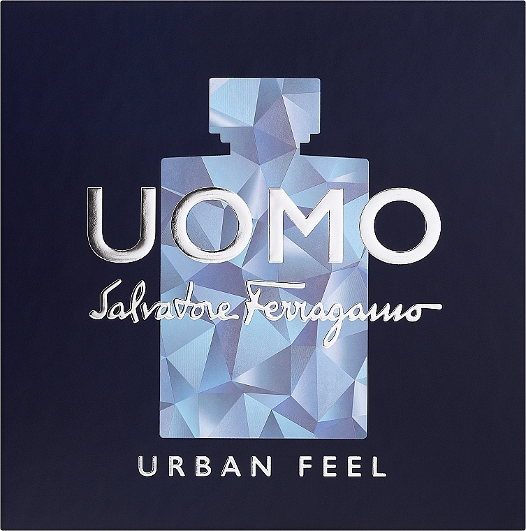 Salvatore Ferragamo Uomo Urban Feel - Набор (edt/50ml + sh/gel/100ml) — фото N1