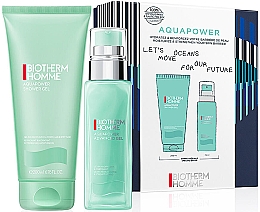 Духи, Парфюмерия, косметика Набор - Biotherm Aquapower (gel/75ml + sh/gel/200ml)