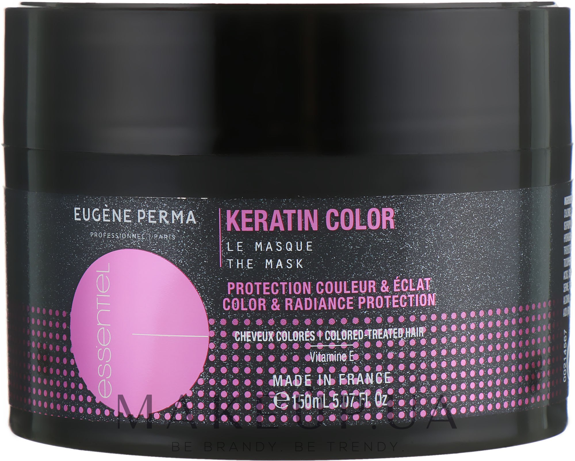 Маска с кератином для окрашенных волос - Eugene Perma Essentiel Keratin Color Mask — фото 150ml