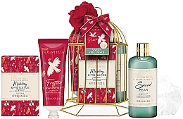 Парфумерія, косметика Набір - Baylis & Harding The Fuzzy Duck Winter Wonderland Vanity Organiser Gift Set (sh/cr/300ml + sh/gel/130ml + bath/salt/150g)