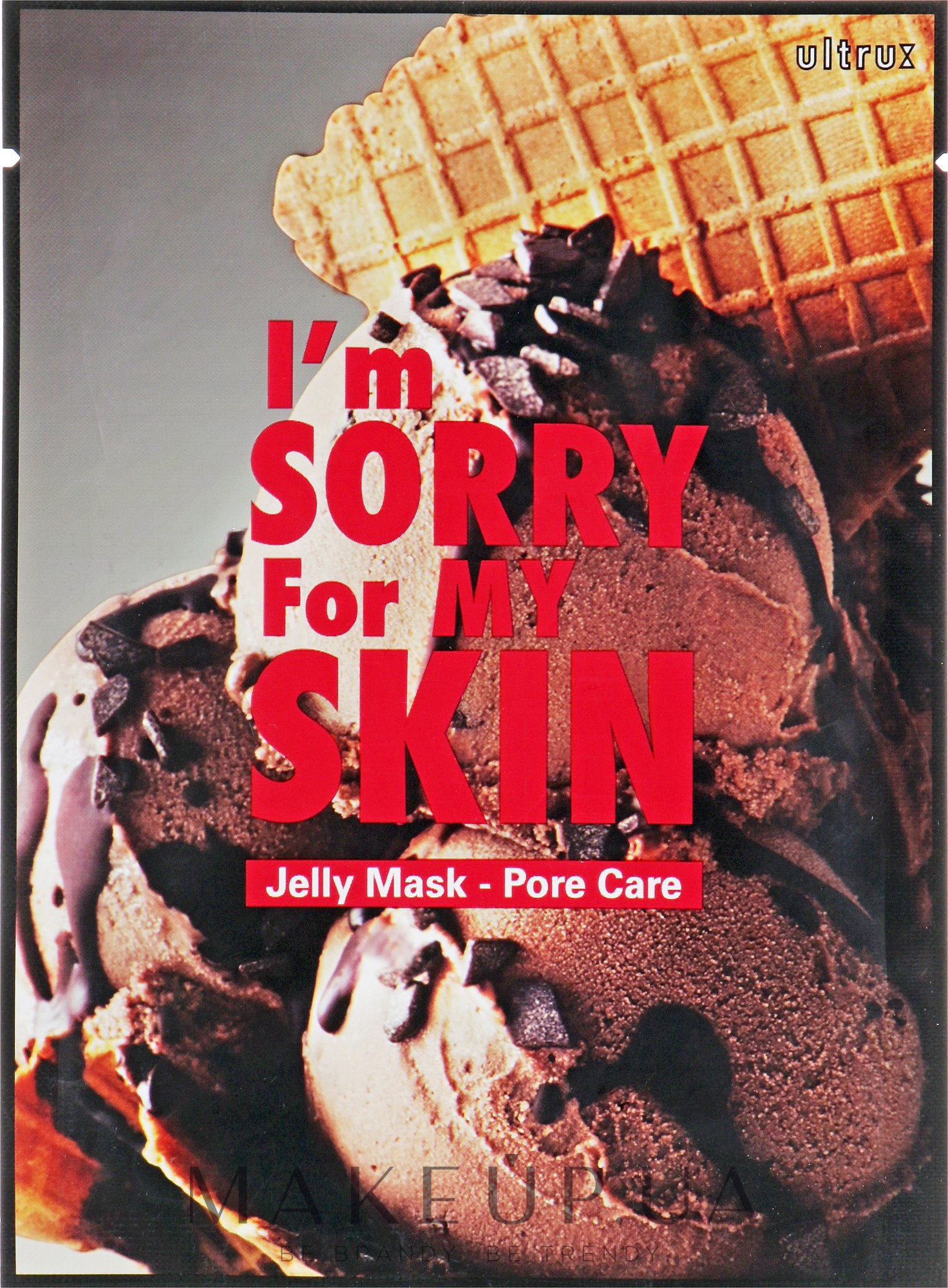 Тканинна маска для обличчя - Ultru I’m Sorry For My Skin Pore Care Mask — фото 33ml