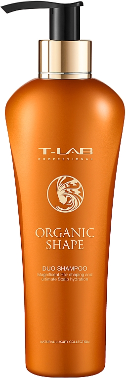 Шампунь для разглаживания и питания волос - T-Lab Professional Organic Shape Duo Shampoo