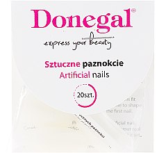 Набор искусственных ногтей - Donegal Nail Tips & Glue — фото N2