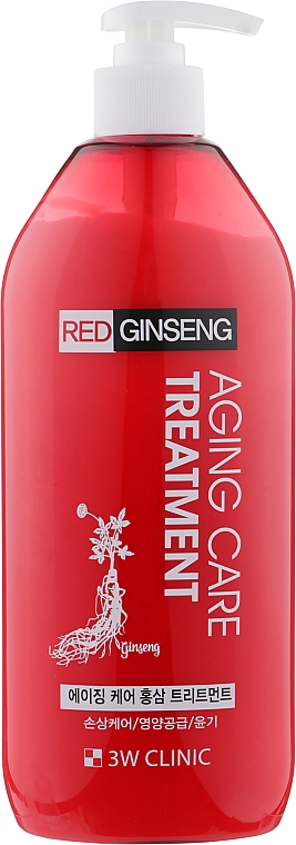 Кондиціонер-бальзам з червоним женьшенем - 3W Clinic Red Ginseng Aging Care Treatment