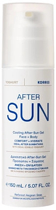Охлаждающий гель для лица и тела после загара - Korres Yoghurt Cooling After Sun Gel Face & Body — фото N1