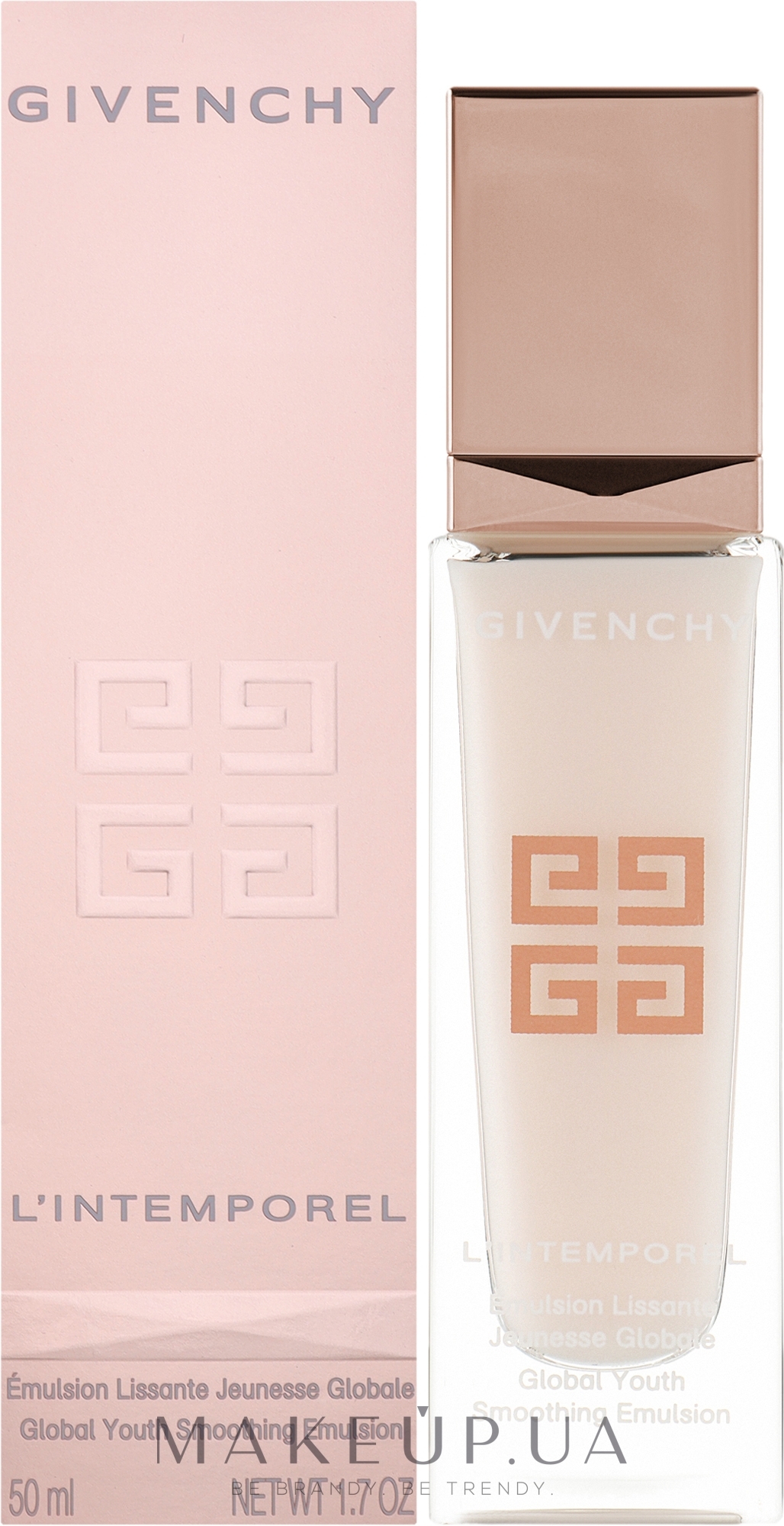 Разглаживающая эмульсия-флюид для лица - Givenchy L'Intemporel Global Youth Smoothing Emulsion — фото 50ml