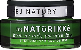 Духи, Парфюмерия, косметика Дневной крем для лица с натуральным коллагеном - I`m Naturikke Anti-Wrinkle Day Face Cream With Natutal Collagen
