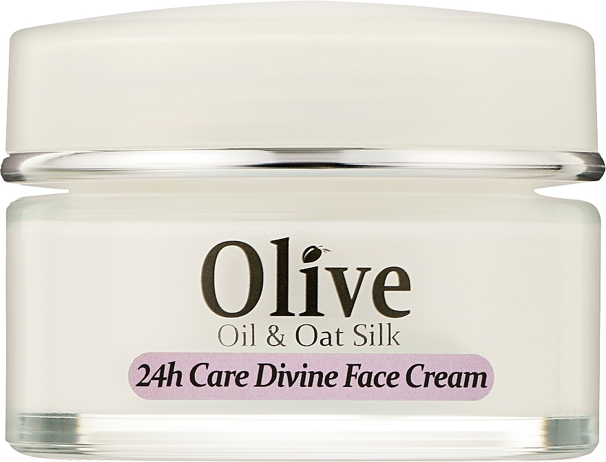 Крем для обличчя "Догляд 24 години" - Madis HerbOlive 24h Care Divine Face Cream — фото N1