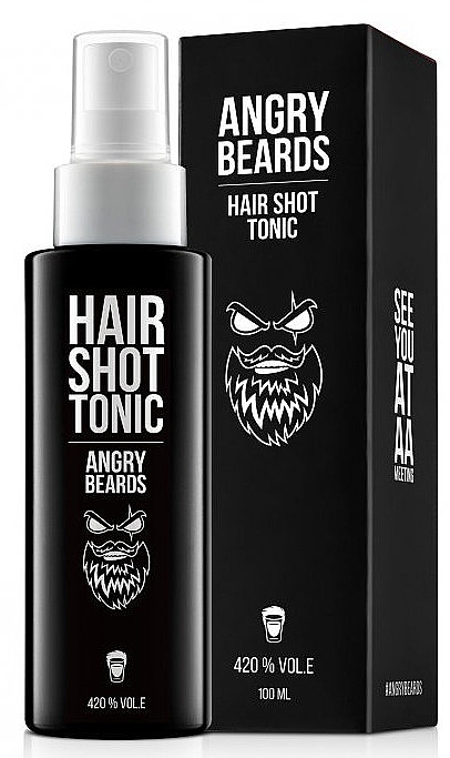 Тоник для волос - Angry Beards Hair Shot Tonic — фото N2