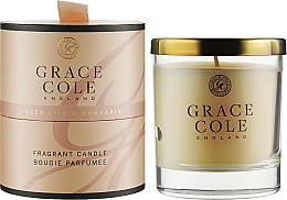 Ароматизированная свеча - Grace Cole Boutique Ginger Lily & Mandarin Fragrant Candle — фото N3