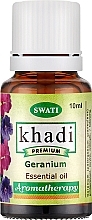 Чистое эфирное масло "Герань" - Khadi Swati Premium Pure 100% Essential Oil Geranium — фото N1