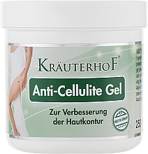 Парфумерія, косметика Гель антицелюлітний з зігріваючим ефектом - Krauterhof Anti Cellulite Gel
